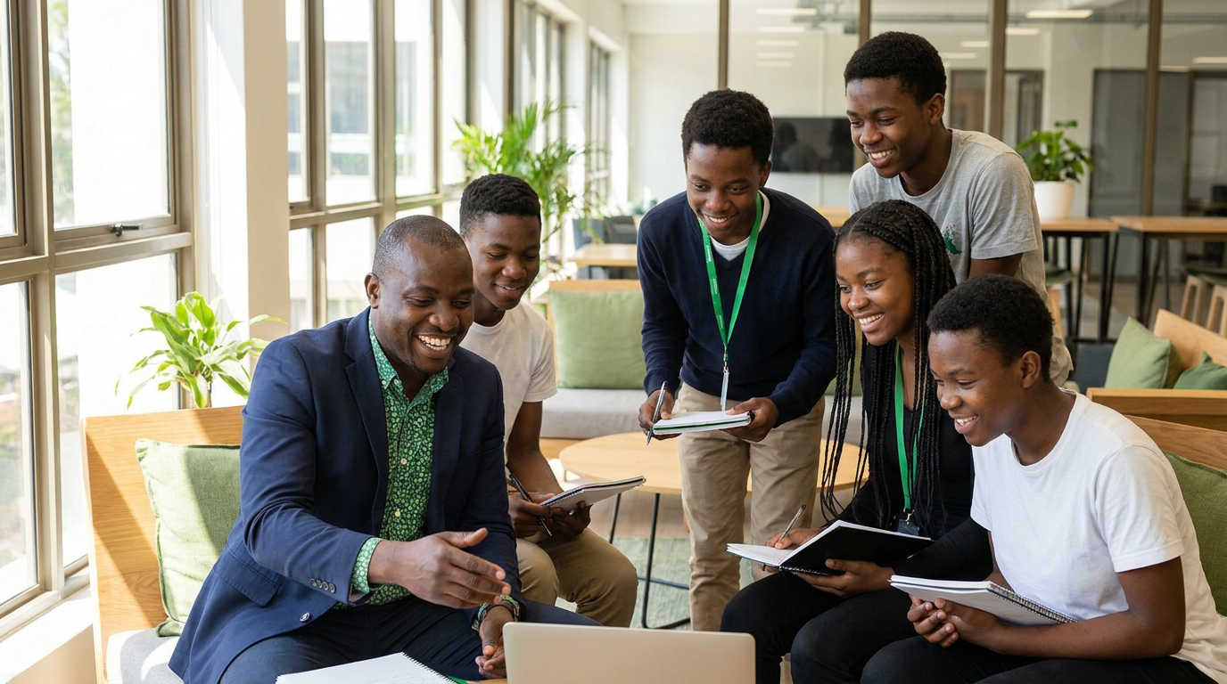 Leadership et mentorat africain pour Be The SOLUTION
