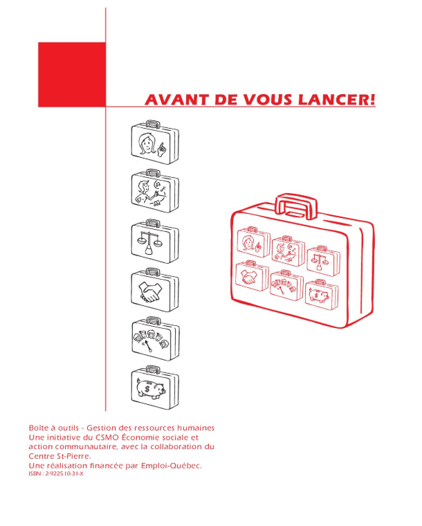 Boîte à outils – Gestion des ressources humaines