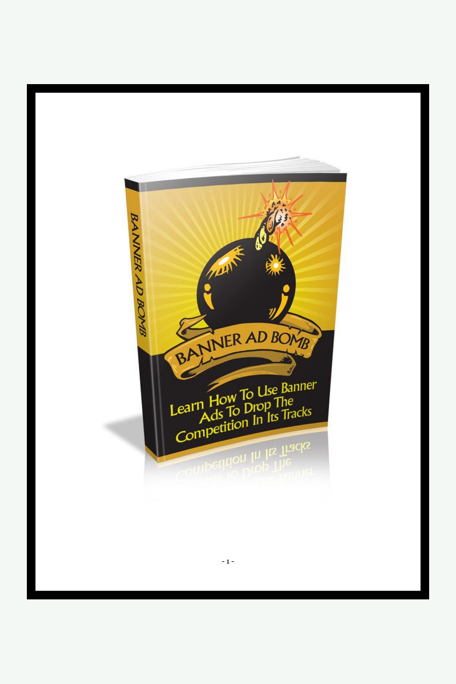 Banner Ad Bomb couverture