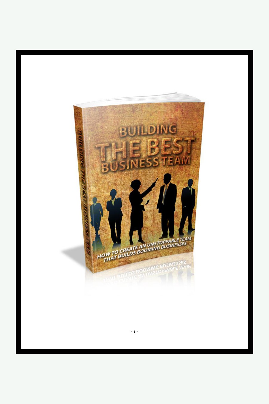 Building The Best Business Team couverture