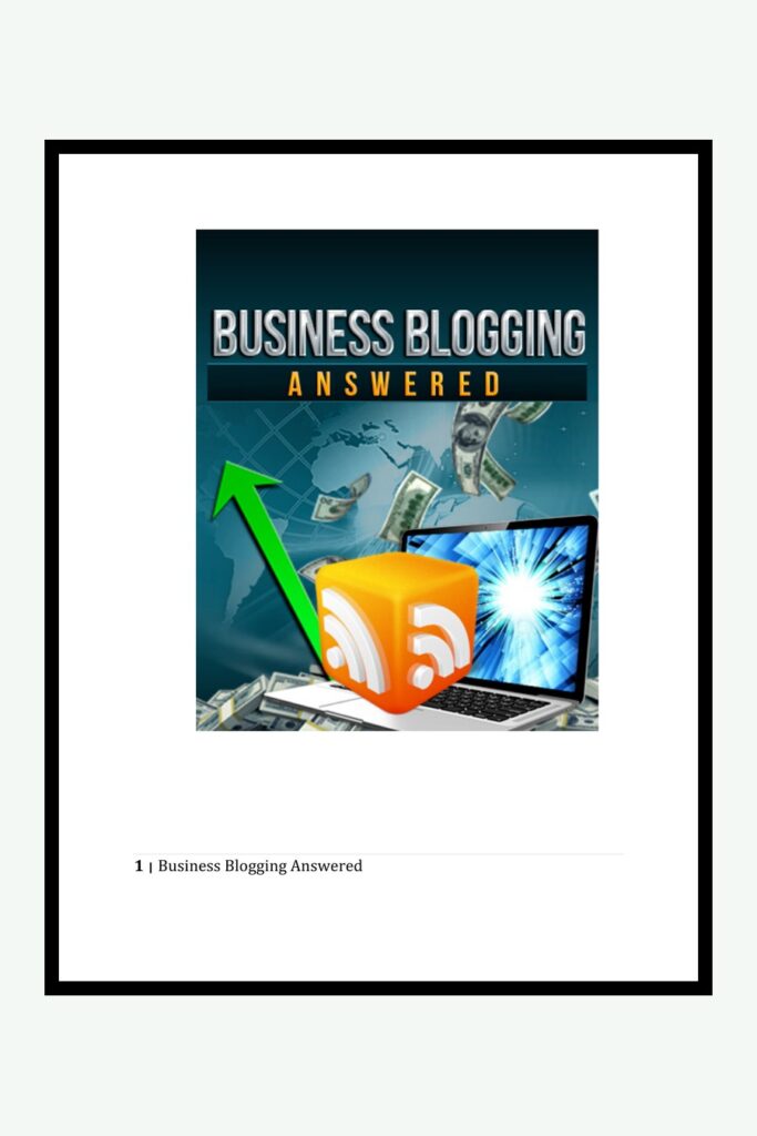 Réponses au blogging d’entreprise