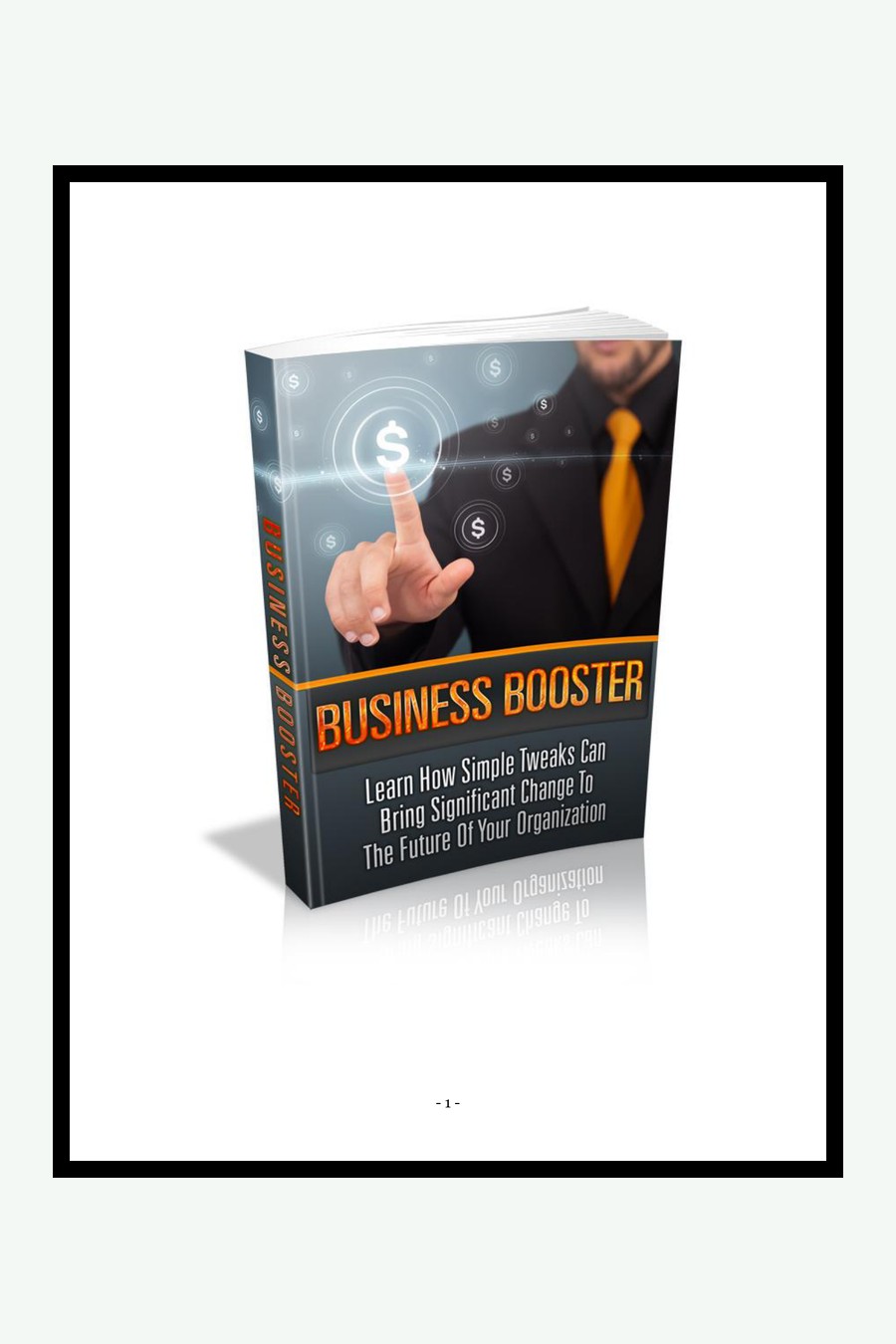 Booster d’entreprise Business Booster couverture