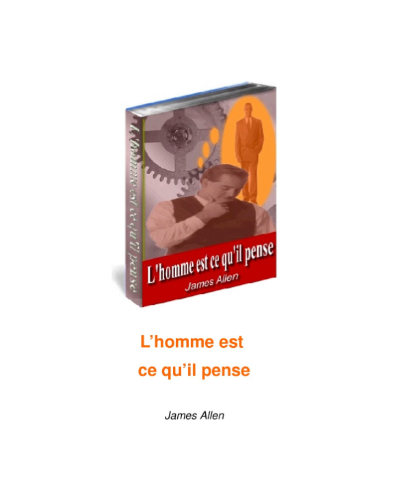 L&rsquo;homme est ce qu&rsquo;il pense